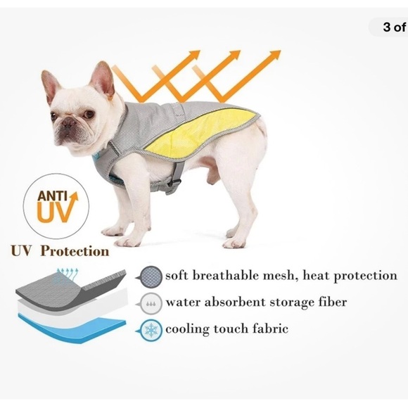 Size Large Cooling Vest For Dogs - Picture 10 of 14